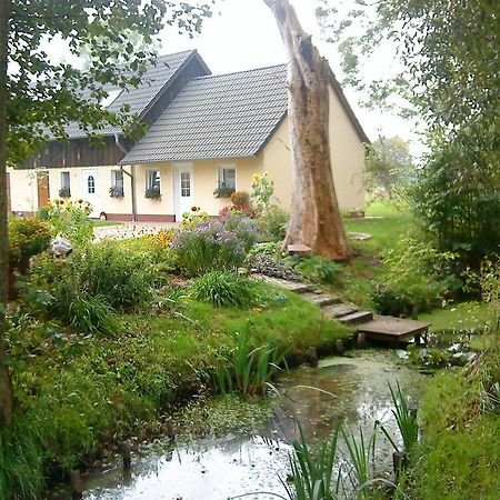 Ferienwohnung Am Storchennest Schmogrow Esterno foto