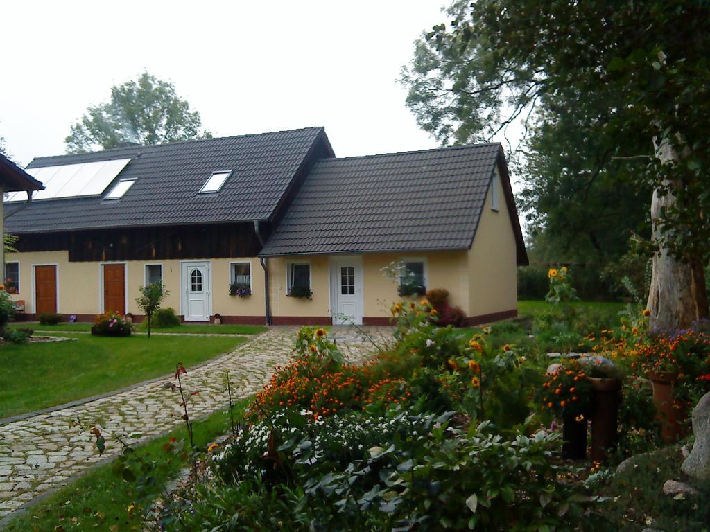 Ferienwohnung Am Storchennest Schmogrow Esterno foto