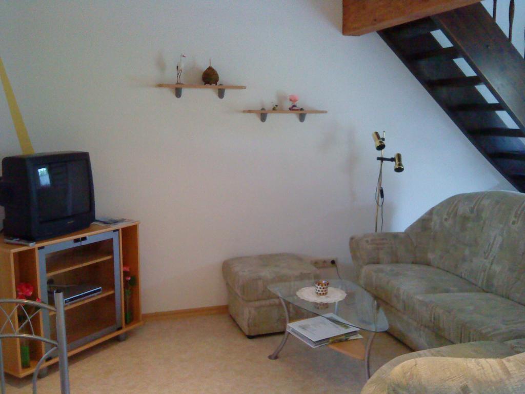 Ferienwohnung Am Storchennest Schmogrow Esterno foto