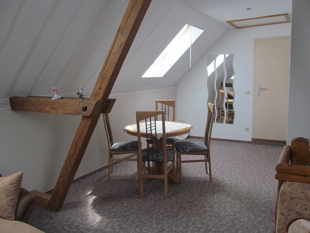 Ferienwohnung Am Storchennest Schmogrow Esterno foto
