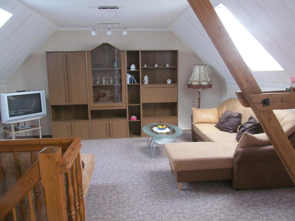 Ferienwohnung Am Storchennest Schmogrow Esterno foto